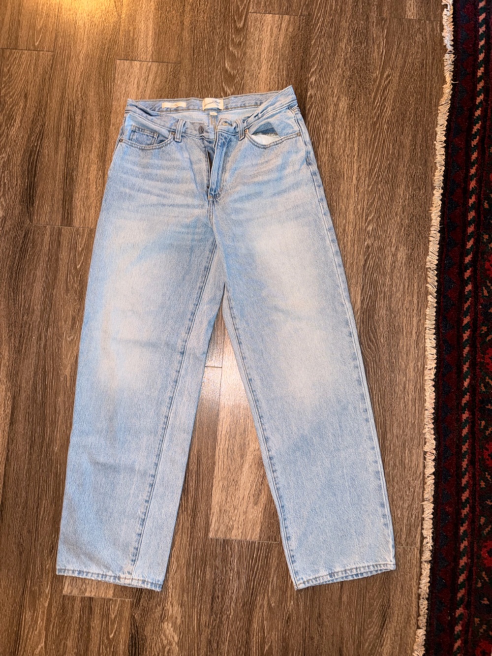 Universal Thread Light Blue High-Rise Wide Leg Jeans